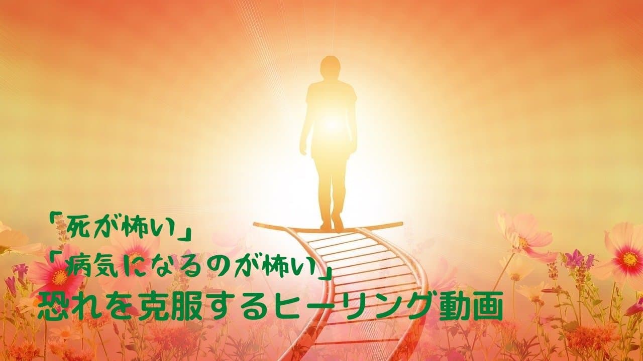 自分自身を癒す 死が怖い 病気になることが怖い 恐怖心を克服するヒーリング動画 有料 Healing Love Blog