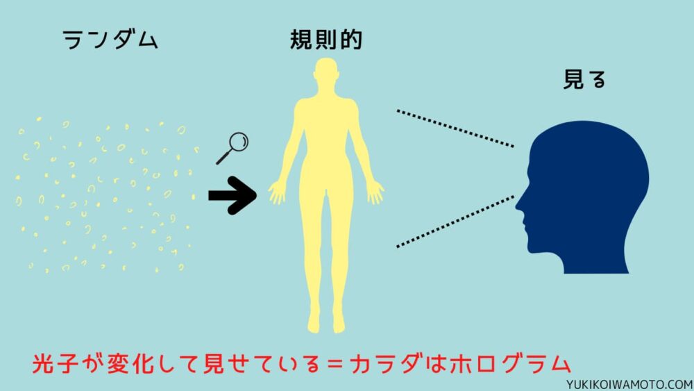 カラダは光子でできたホログラム
